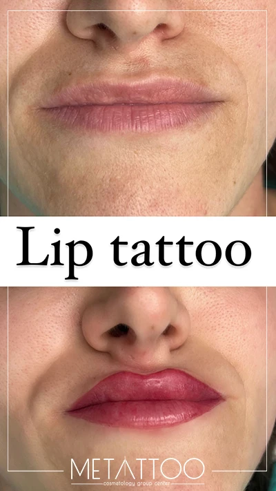 Lip tatttoo 1